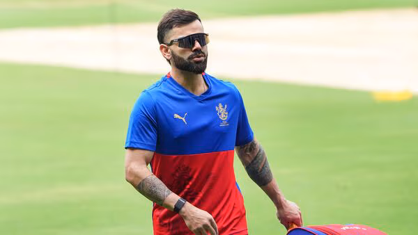 RCB Unbox event 2024 LIVE updates: Royal Challengers Bangalore player Virat Kohli during a training session ahead of the Indian Premier League (IPL) 2024 cricket tournament, at M. Chinnaswamy Stadium in Bengaluru